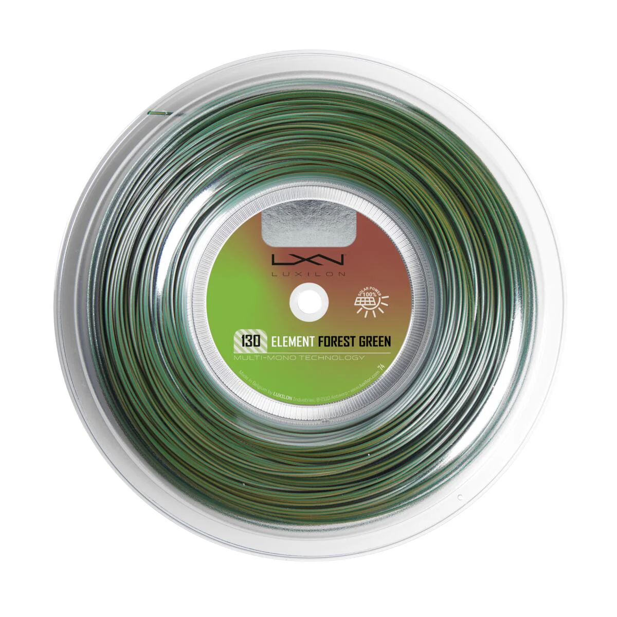 Wilson Tennissaiten Element Forest Green, 1,30 mm, 200 Meter