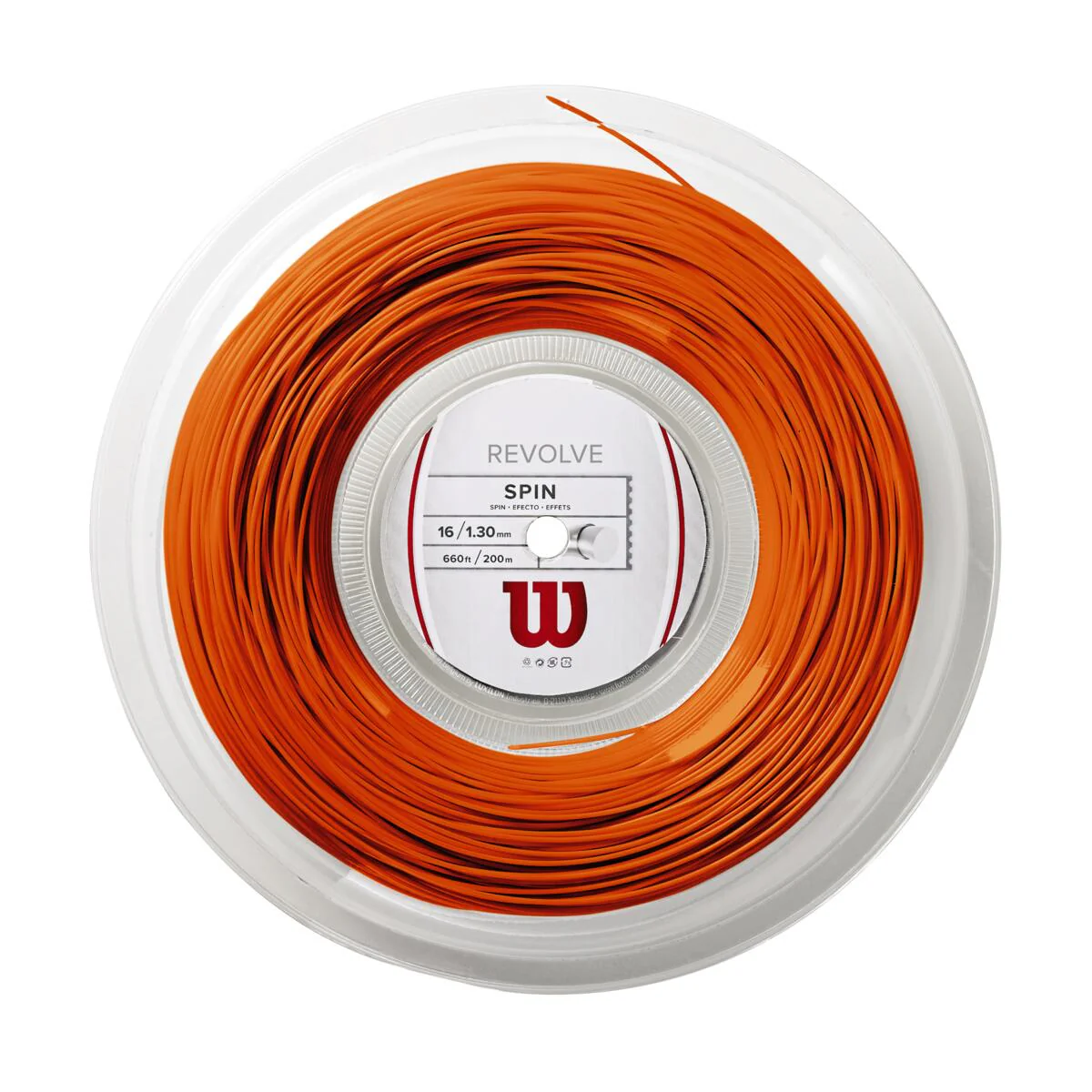 Wilson Tennissaiten Revolve 16 Reel, 1,30 mm, 200 Meter